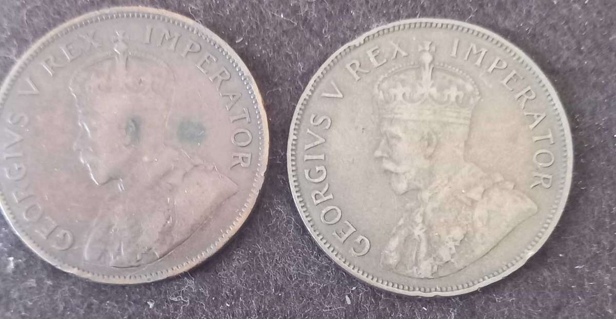 1932 & 1933 UNION 1 PENNY