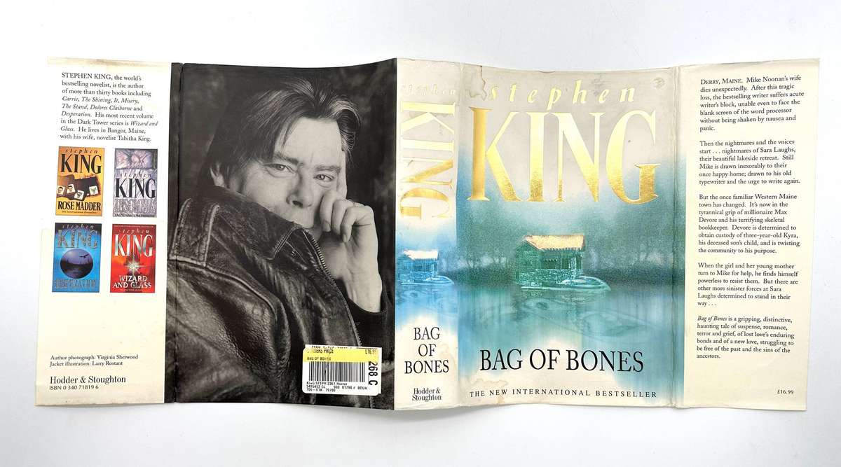 Bag of Bones by Stephen King (Signed, 1st UK Edition)