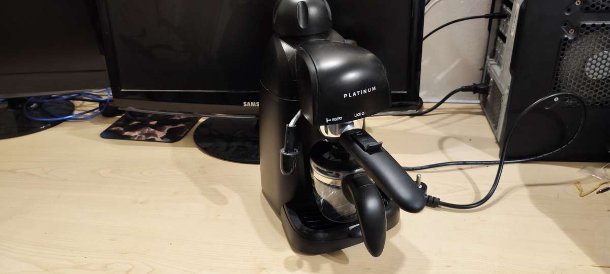 Platinum Espresso Coffee Maker - Model CM4610