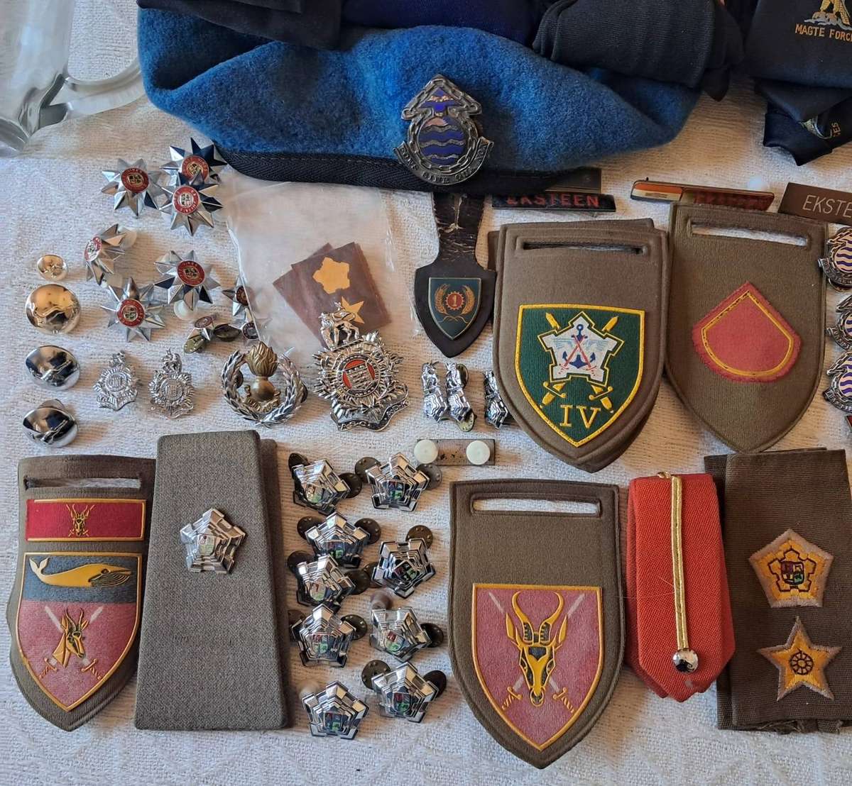 Large SADF Militaria Collection  Border War Era - Badges, Insignia & Ephemera