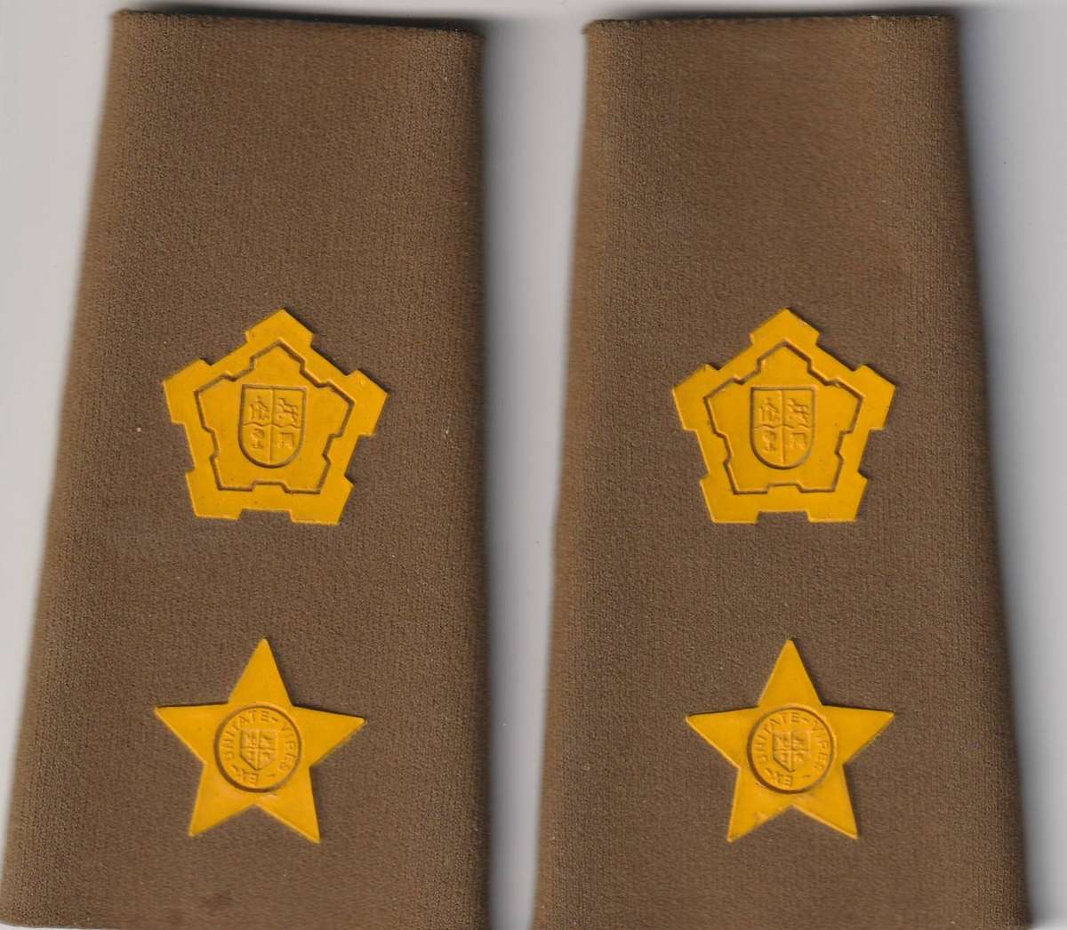 SADF/ SA Army Shoulder Rank Sets