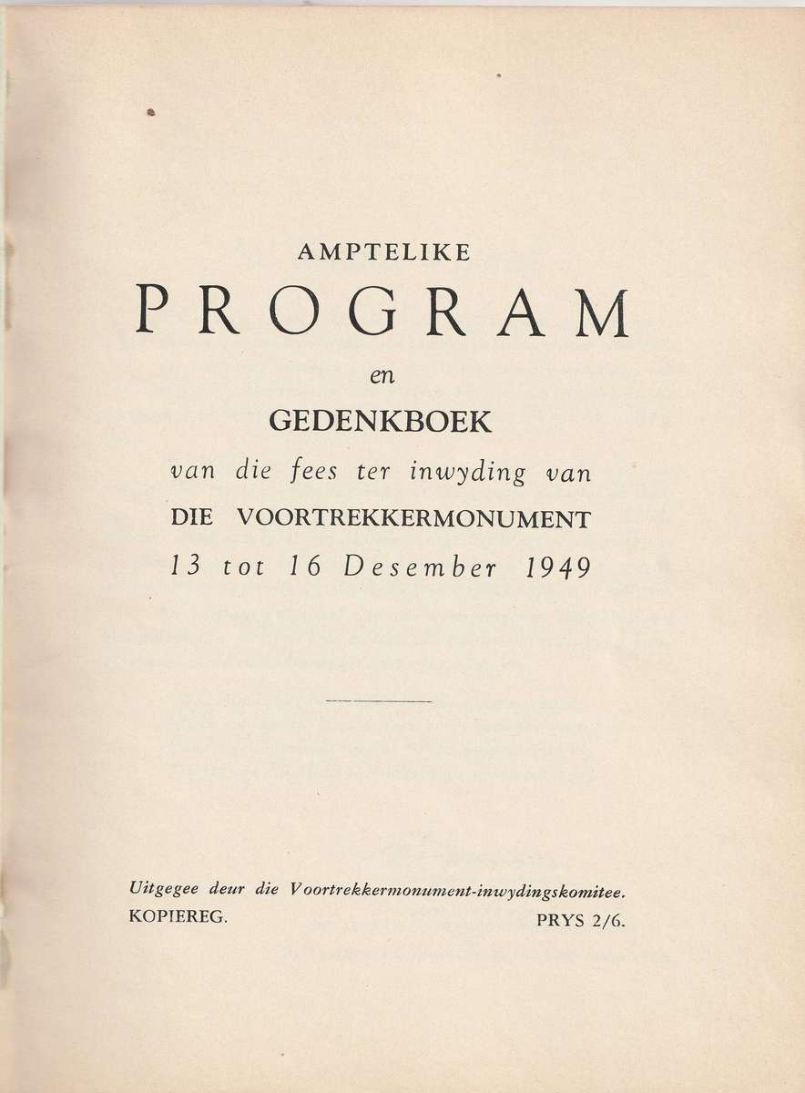  Two Rare Afrikaner Books    