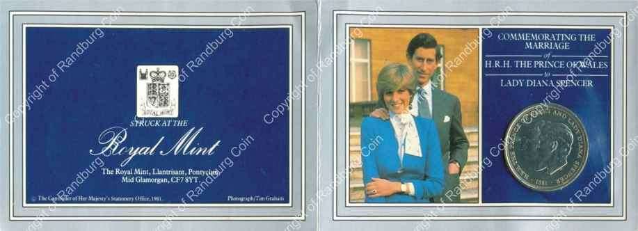 *#* Great Britain 1981 - 25p - Marriage of Charles and Diana *#*