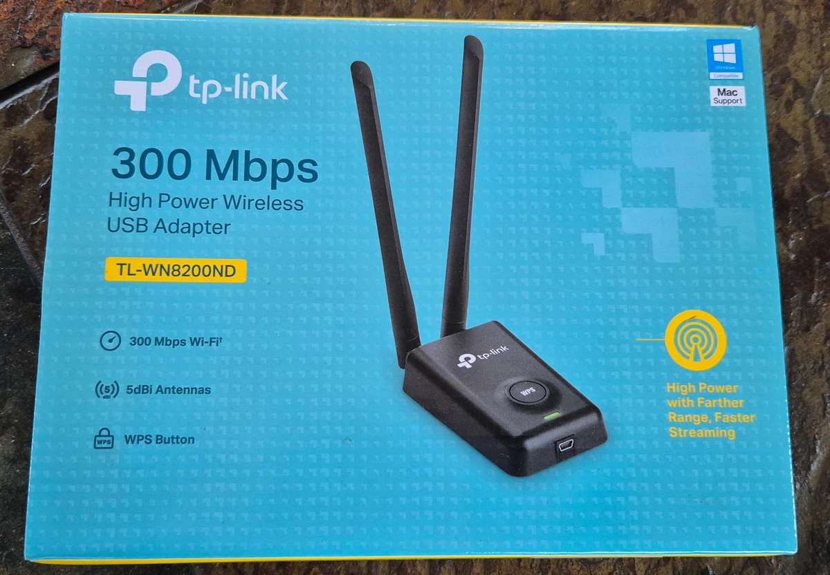 TP-LINK TL-WN8200ND 300 mbps high power wireless adapter