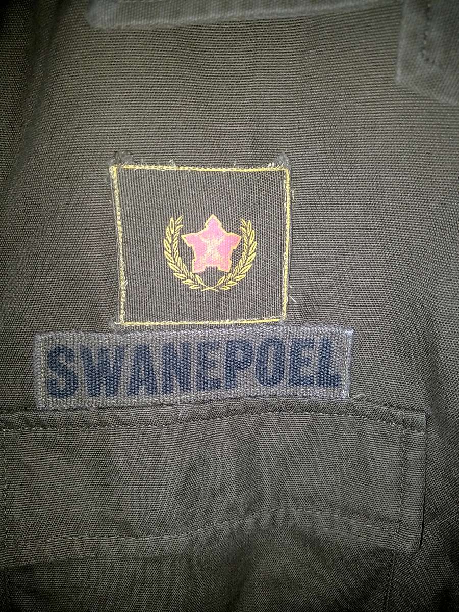 SADF FIELD DRESS SHIRT SHORT SLEEVE SIZE LARGE 1984 ISSUE EXCELLENT CONDITION