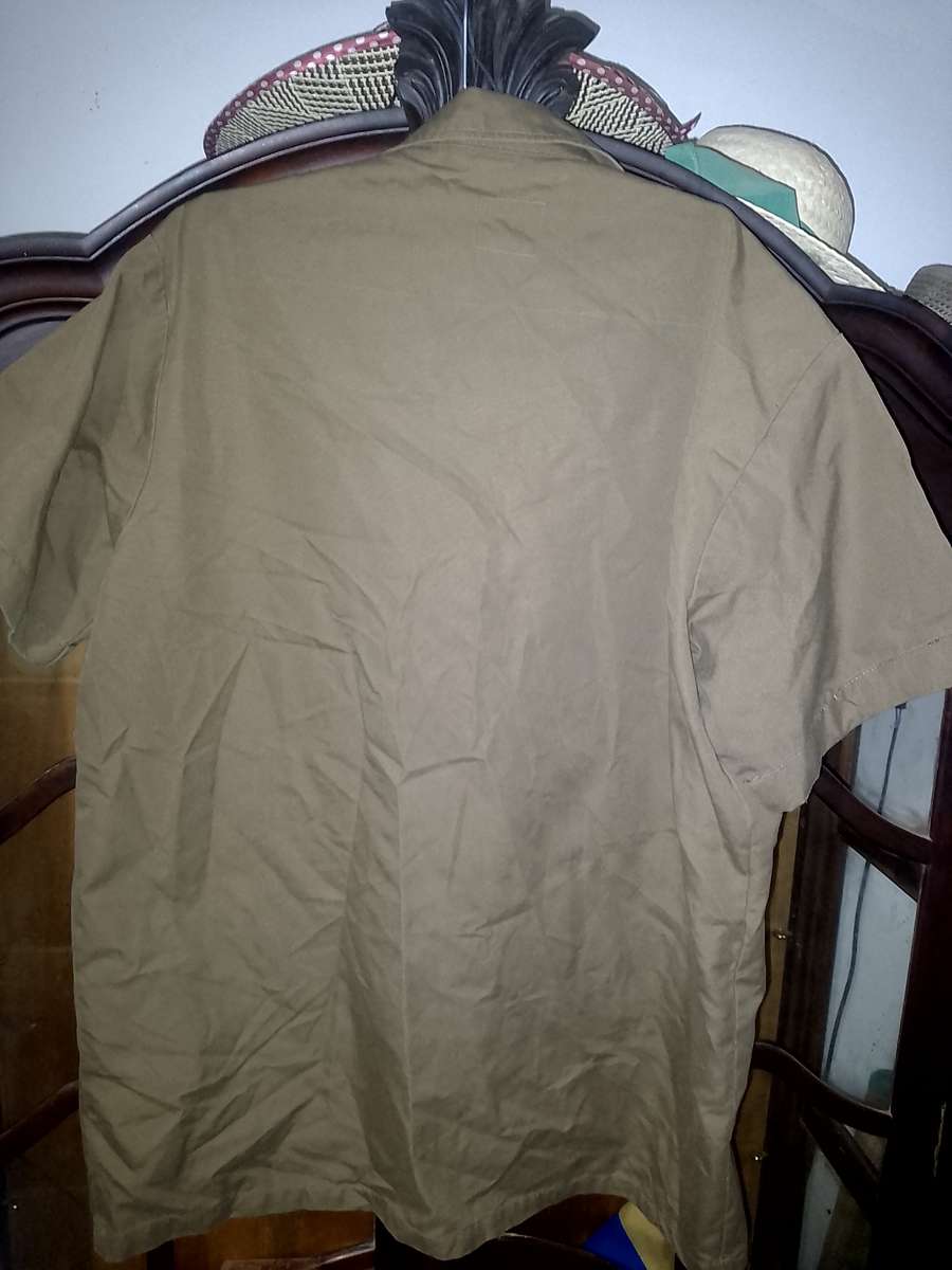 SADF FIELD DRESS SHIRT SHORT SLEEVE SIZE LARGE 1984 ISSUE EXCELLENT CONDITION