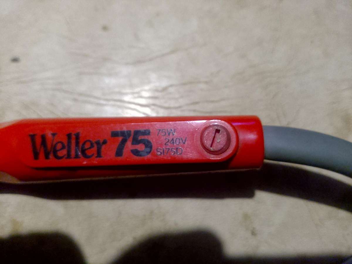 WELLER 75 SOLDERING IRON