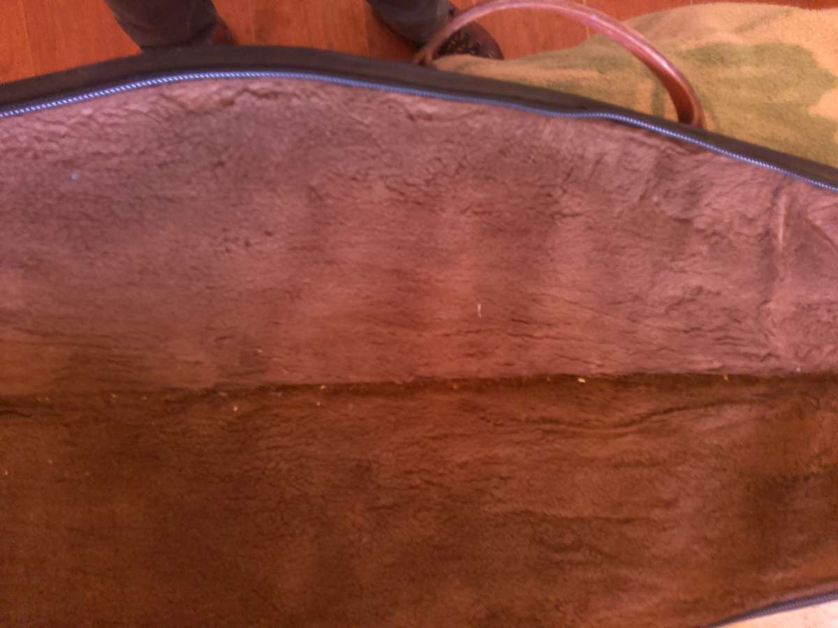 GENUINE LEATHER LONG RIFLE BAG