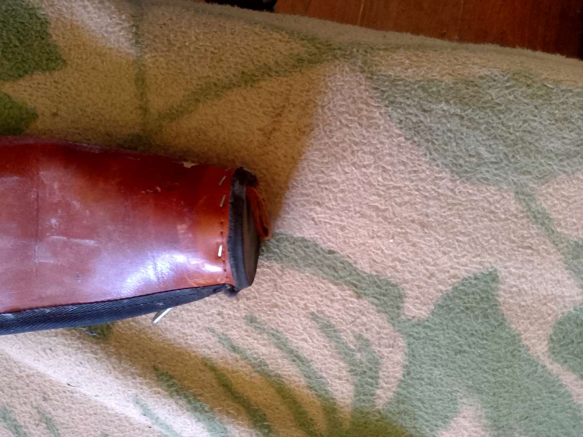 GENUINE LEATHER LONG RIFLE BAG