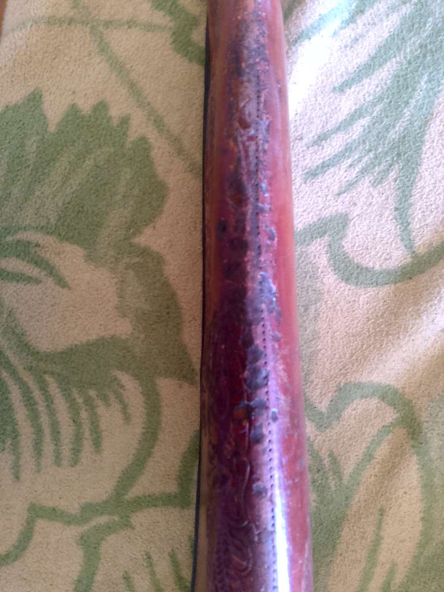 GENUINE LEATHER LONG RIFLE BAG