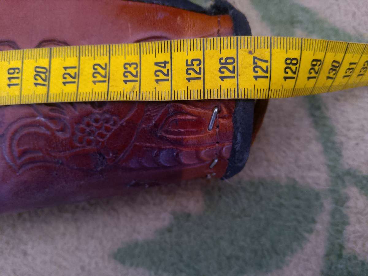 GENUINE LEATHER LONG RIFLE BAG