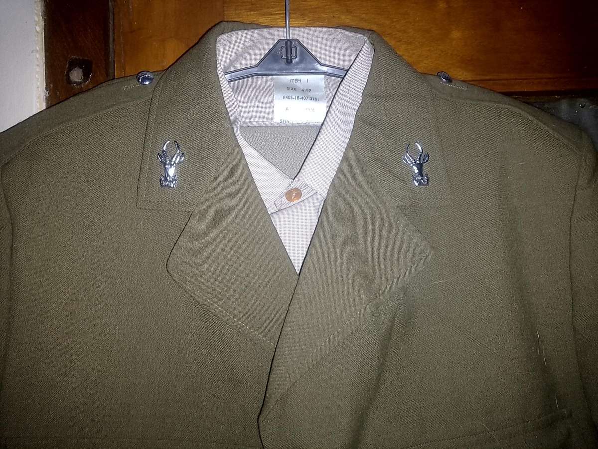 SADF TUNIC BLAZER, TROUSER AND LONG SLEEVE SHIRT