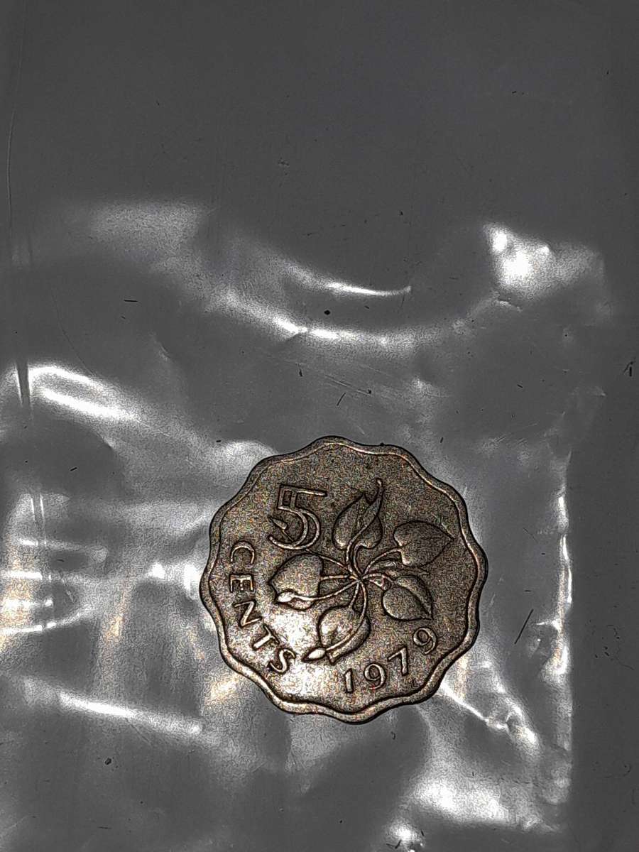 1979 Swaziland 5 Cent coin