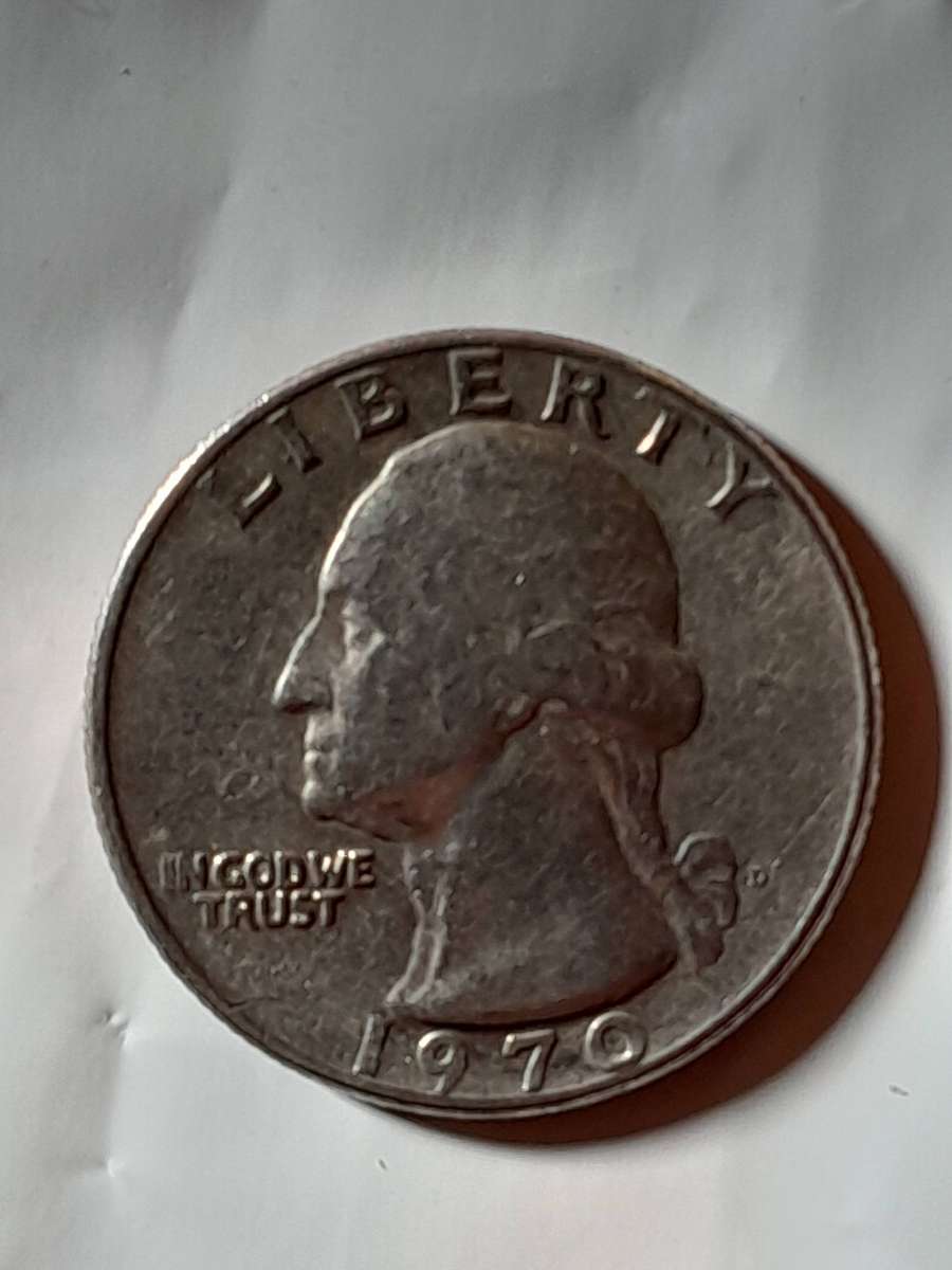 1970 United States Washington Quarter Dollar Coin
