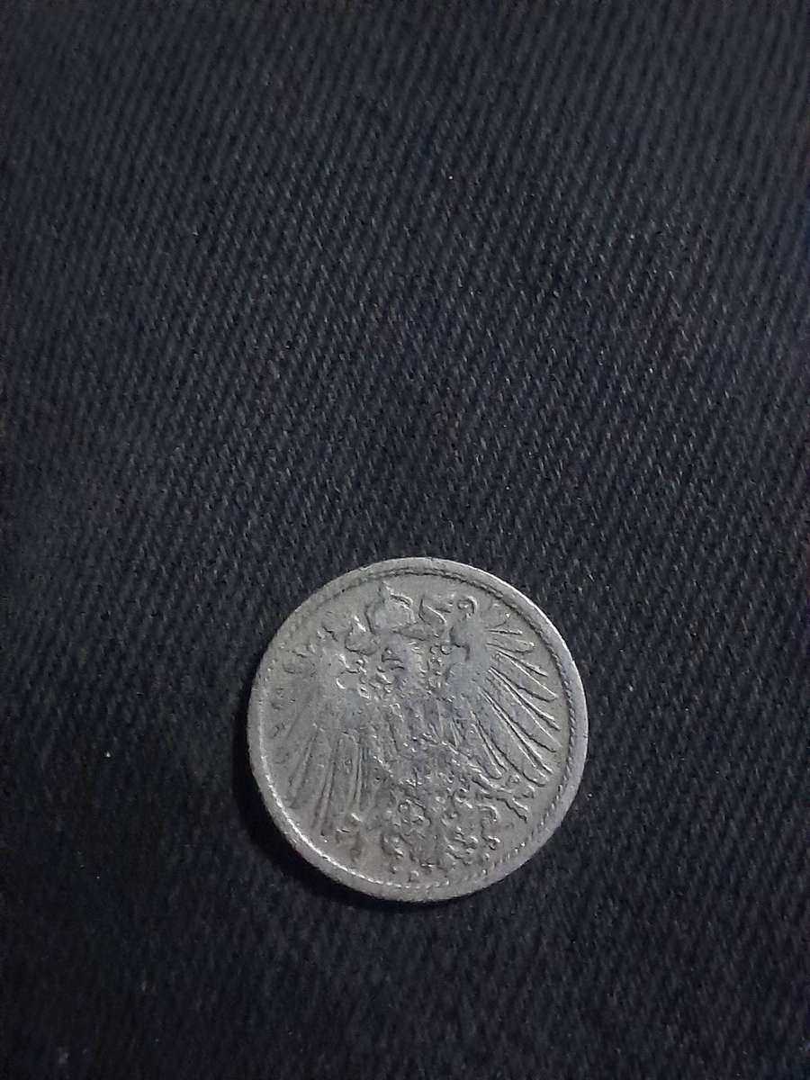 1896 German Empire 10 Pfennig coin