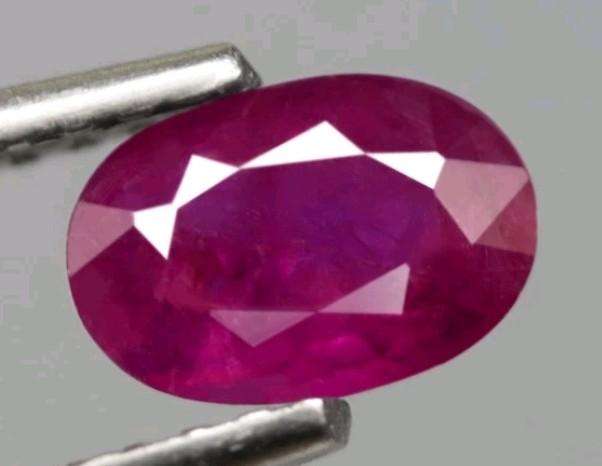 Natural 0.6 Ct Ruby No Filling