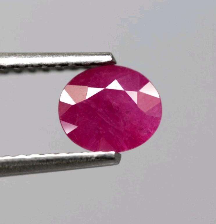 Natural 0.83 Ct Ruby No Filling