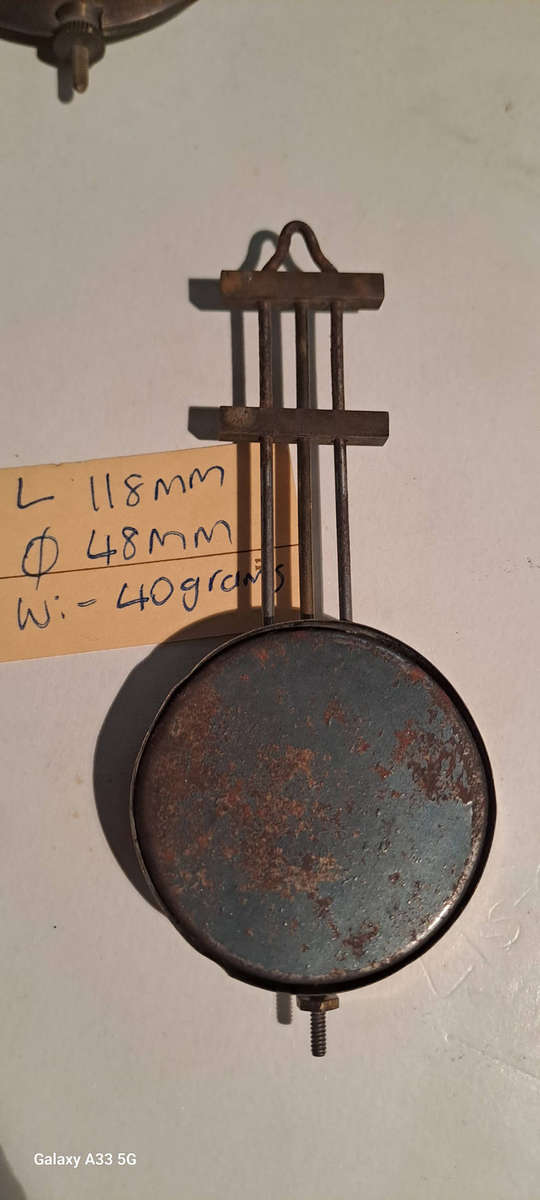 clock pendulum  no 6