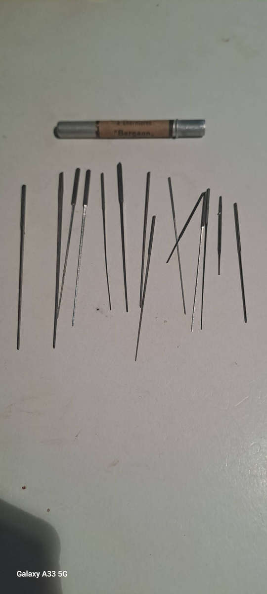 Bergeon assortment of squaring tools