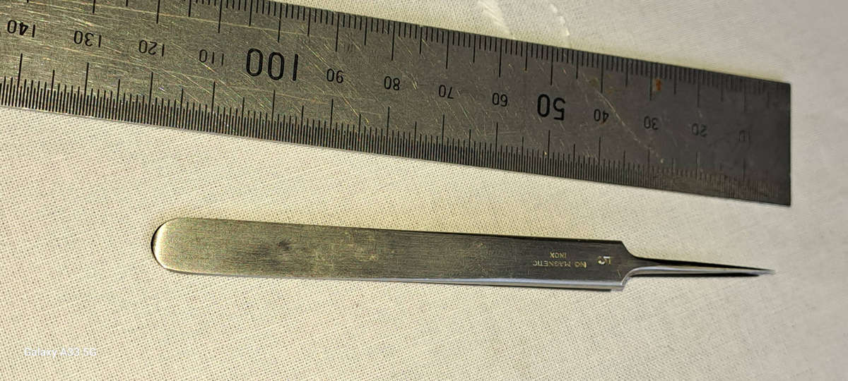 Fontax Junker SA Swiss no 5 tweezers