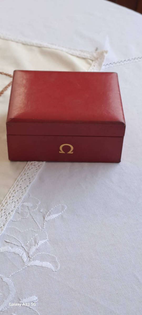 Vintage Omega watch  presentation box