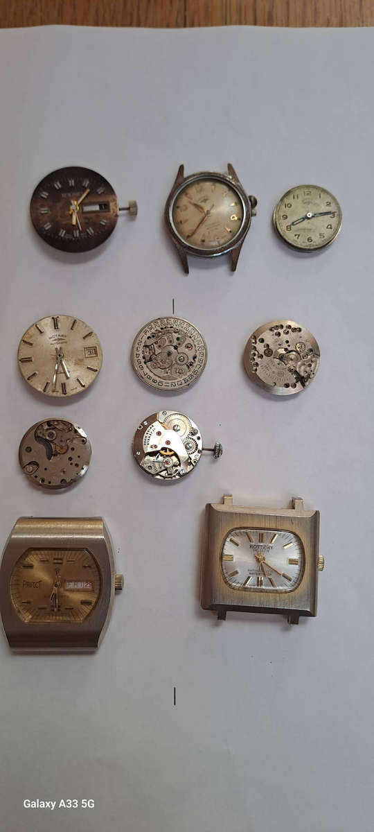 Assorted vintage men's watches for spares or repairs