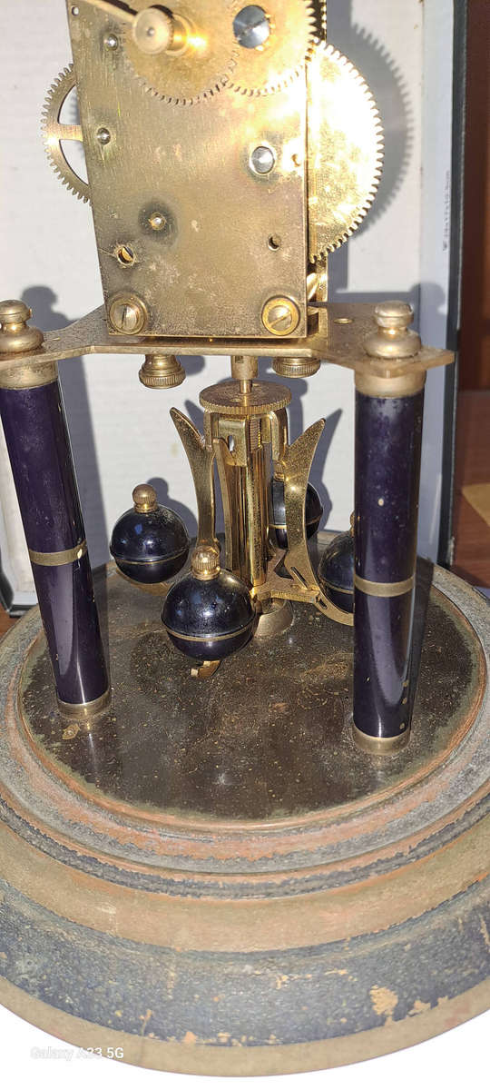 German vintage Anniversary clock