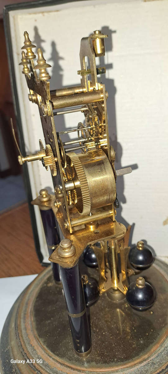 German vintage Anniversary clock