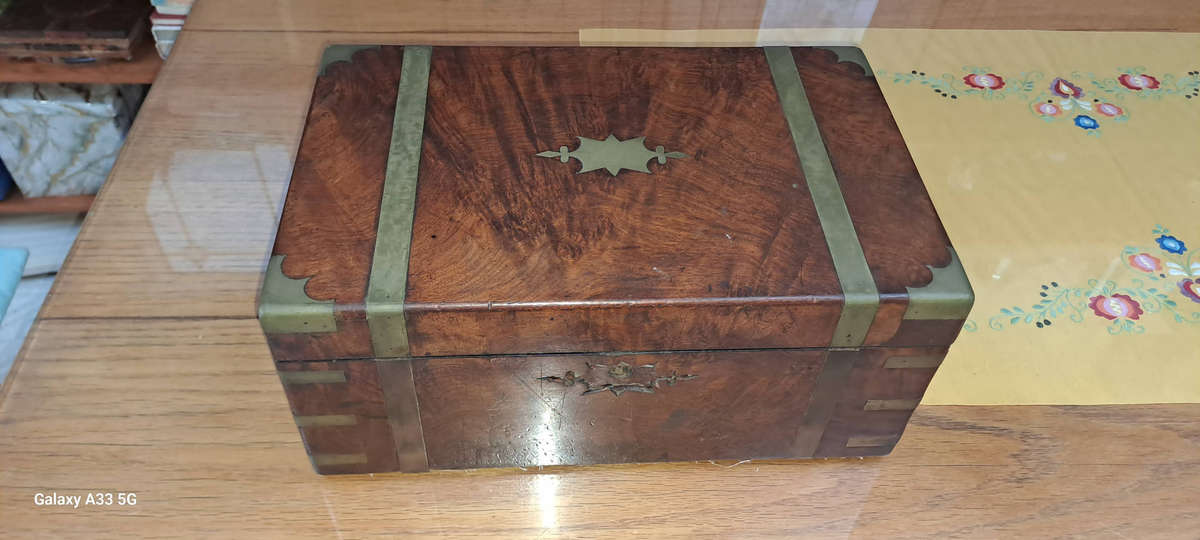Antique writing slope