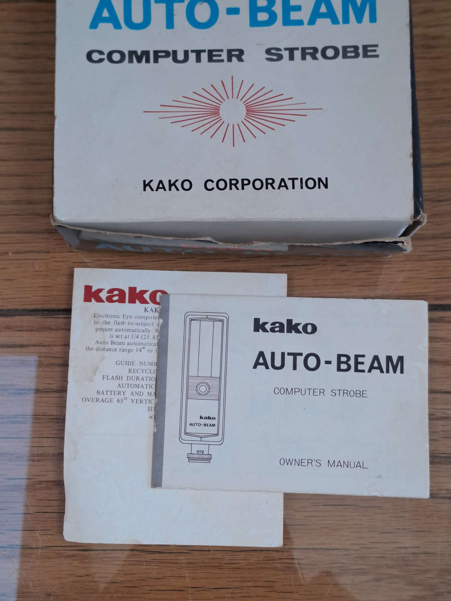 Auto beam vintage camera equipment