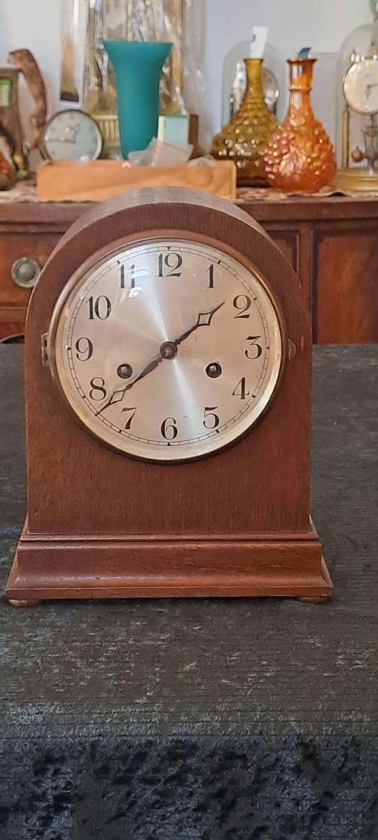 Nice German mantle clock working