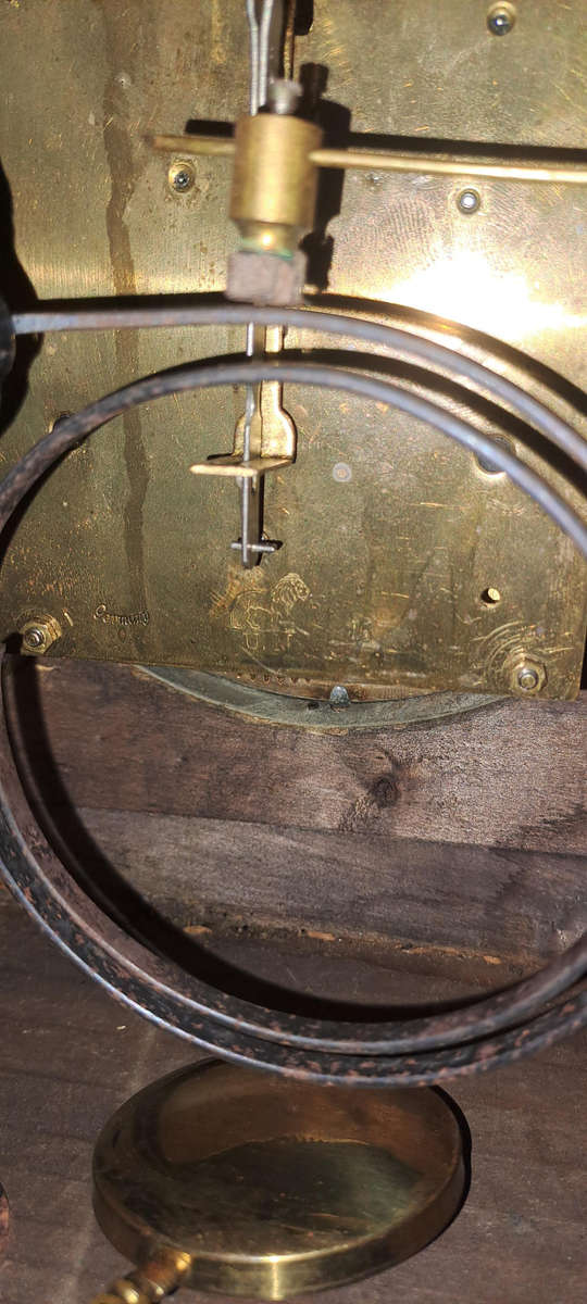 Nice German mantle clock working
