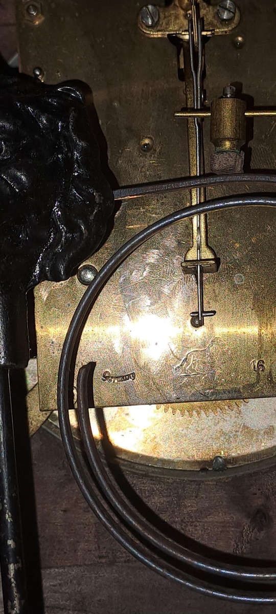 Nice German mantle clock working