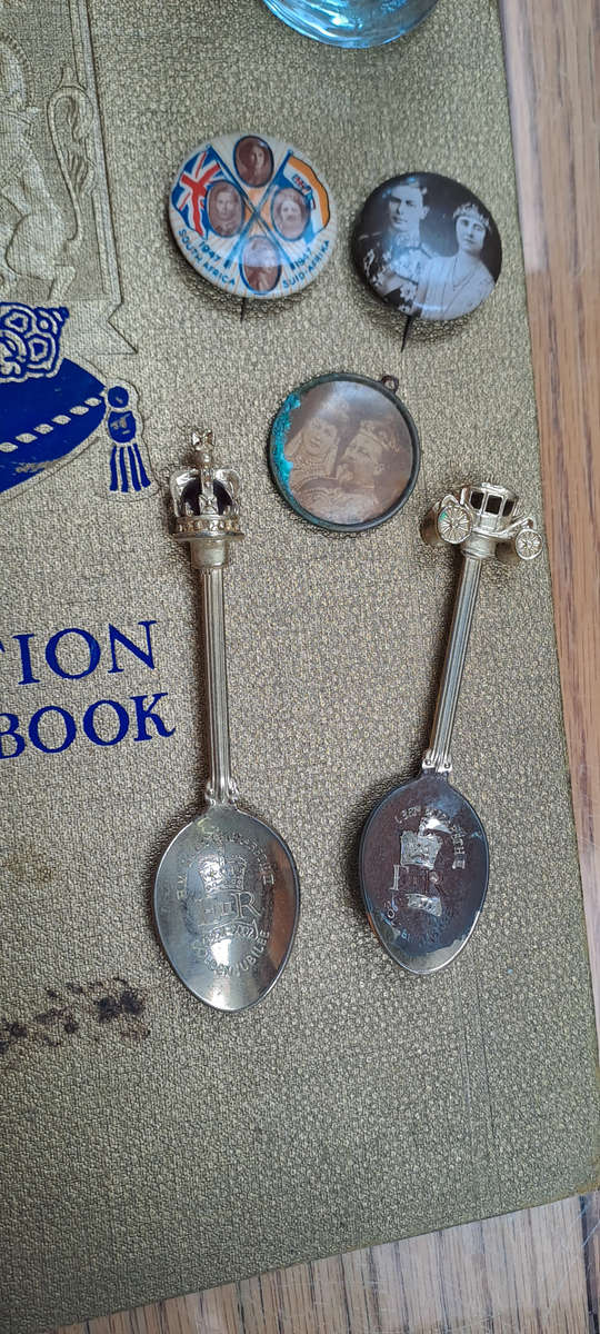 Coronation Souvenir Book 1937 by Gordon Beckles  with other coronation souvenirs