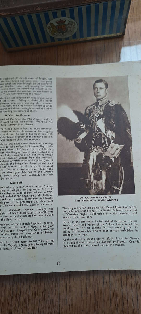 Coronation Souvenir Book 1937 by Gordon Beckles  with other coronation souvenirs