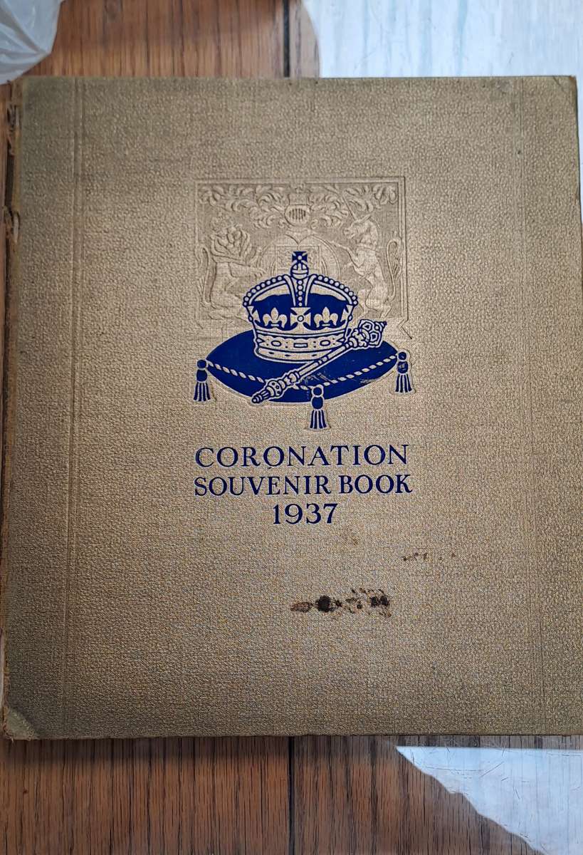 Coronation Souvenir Book 1937 by Gordon Beckles  with other coronation souvenirs