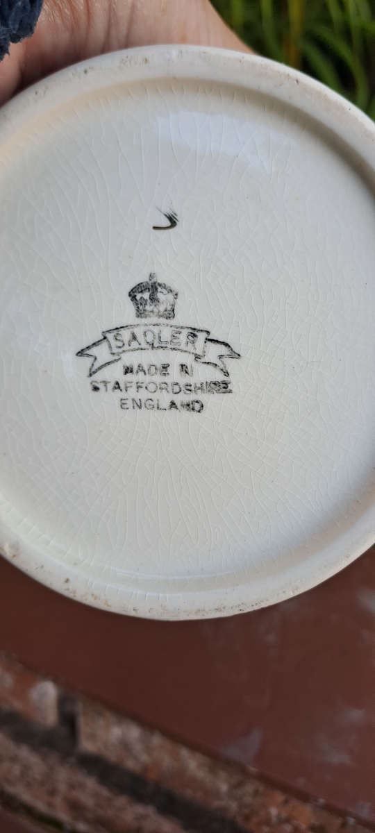 Sadler Stafordshire penny farthing beer mug