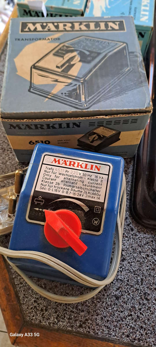 Marklin HO controller alternating current boxed 6511