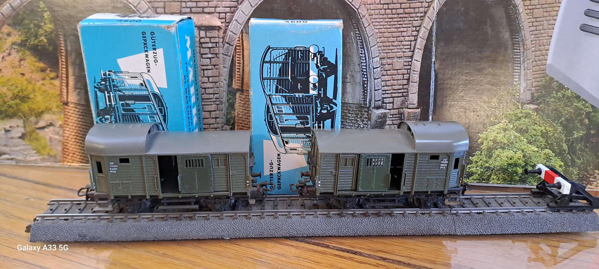 Marklin HO 4600 Luggage car gaurds van Each