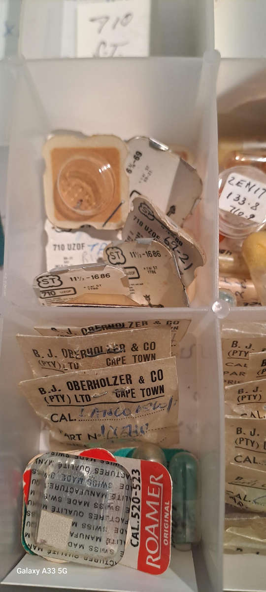 Vintage watch parts lot Oris, Lanco, Tissot, Citizen, Certina etc.