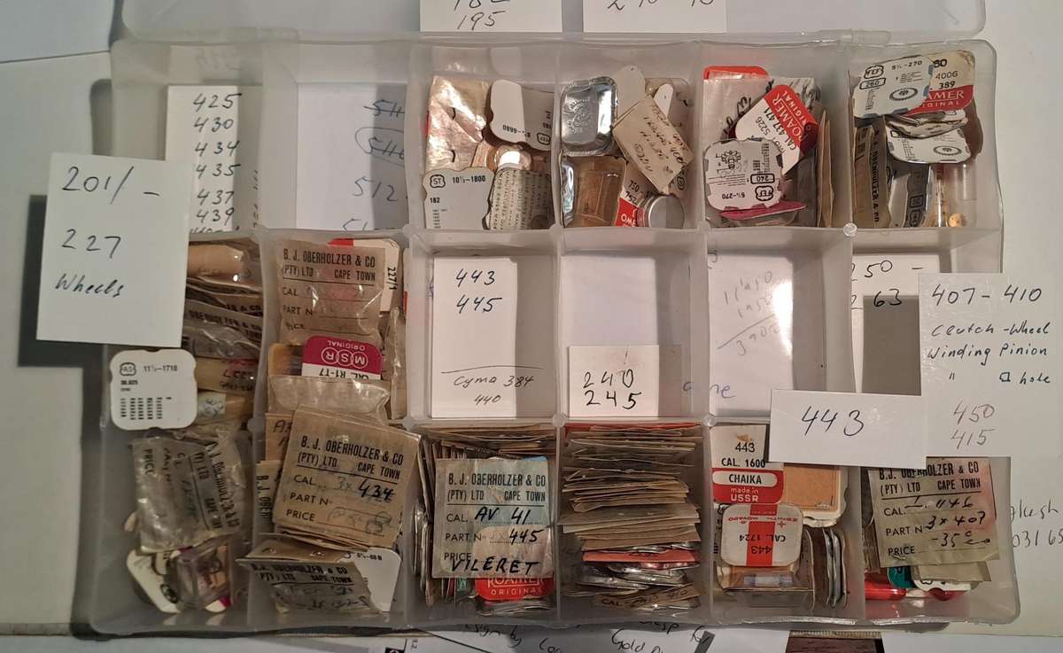 job lot vintage watch parts as per pictures