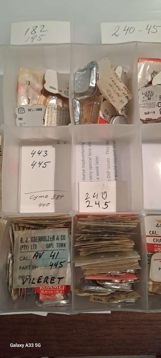 job lot vintage watch parts as per pictures