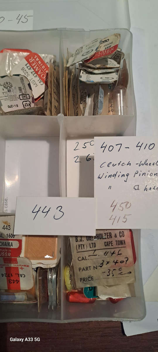 job lot vintage watch parts as per pictures