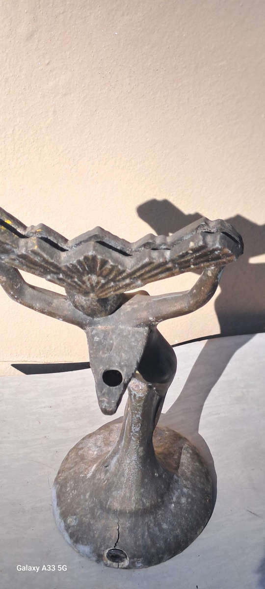 Art Deco nude lady lamp base