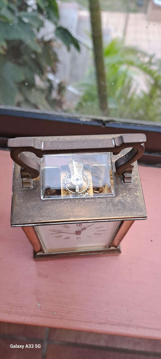 French brass carriage clock 100% working