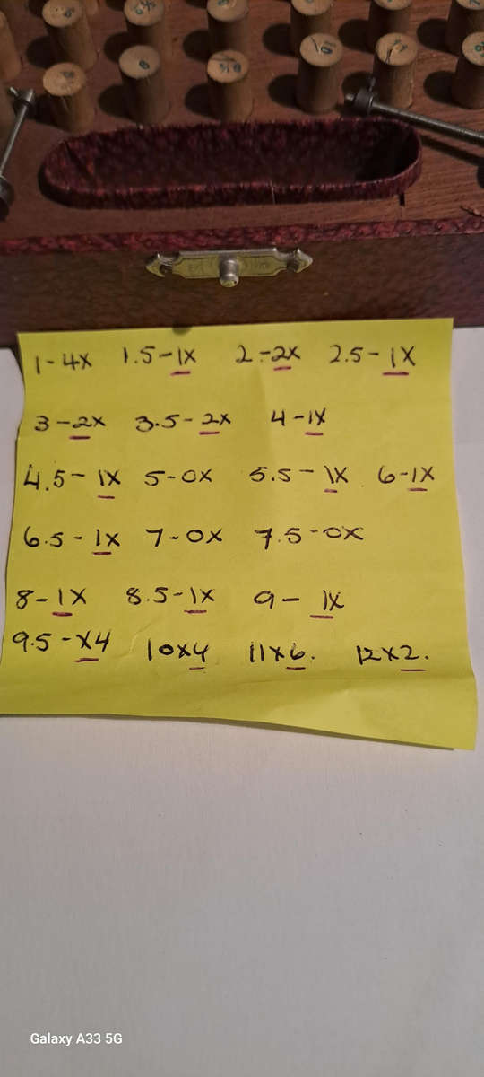 Marque Deposee watch maker/jewelers drill bit set 32pce