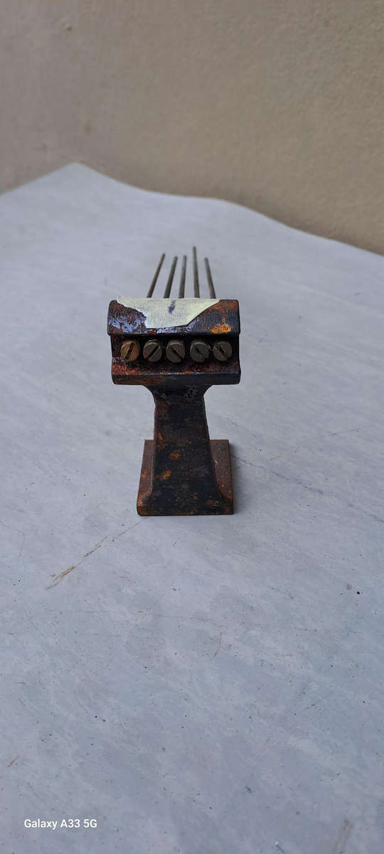 Vintage mantle clock chime rods 5