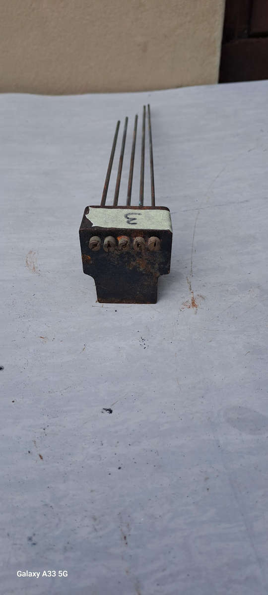 Vintage mantle clock chime rods 5