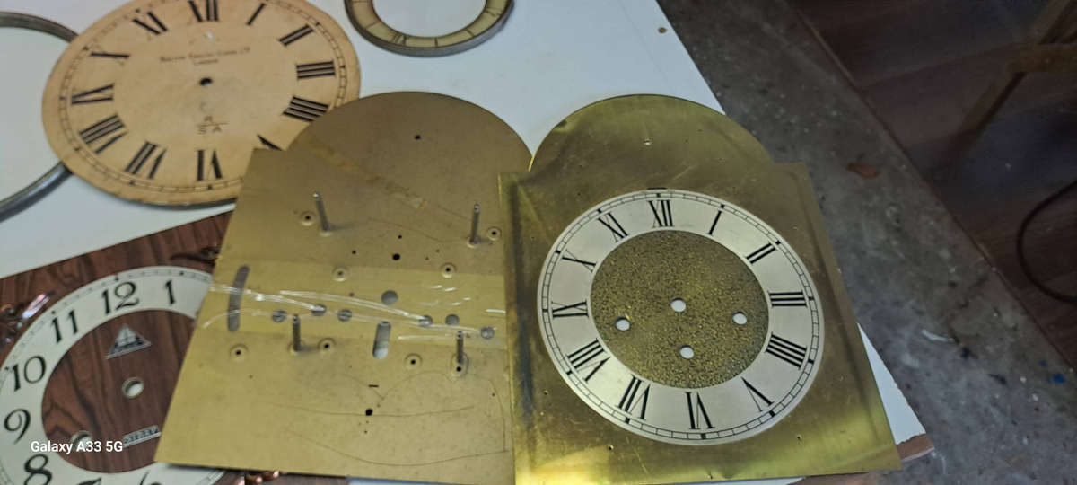 Lot of clock faces and bezel's