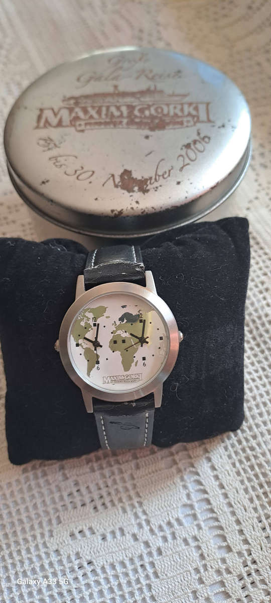 MaximGorki 2 time zone men's watch limited edition